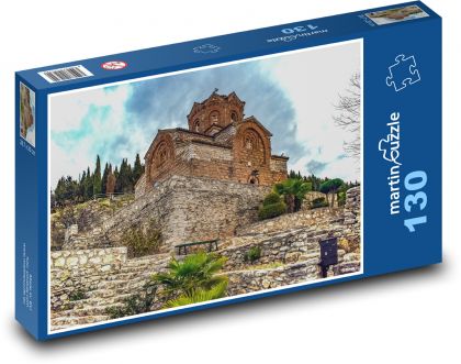 Makedonie - Kostel Sv. Jovan - puzzle 130 dílků