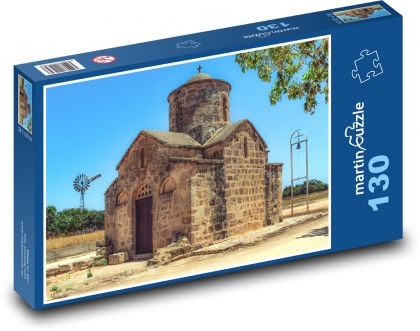 Kypr - Frenaros - Puzzle 130 dílků, rozměr 28,7x20 cm