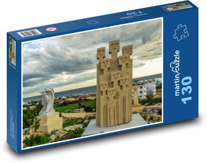 Kypr -  Ayia Napa  - Puzzle 130 dílků, rozměr 28,7x20 cm