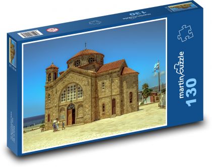 Kostol - Architektúra - Puzzle 130 dielikov, rozmer 28,7x20 cm 