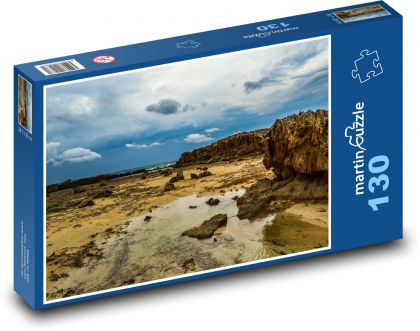Coastal ebb - Puzzle 130 pieces, size 28.7x20 cm 