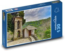 Kypr - kaple Puzzle 130 dílků - 28,7 x 20 cm