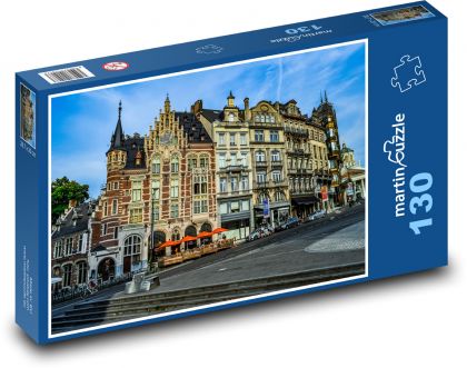 Belgie - Gent - Puzzle 130 dílků, rozměr 28,7x20 cm