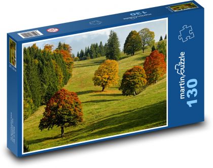 Podzim, příroda - Puzzle 130 dílků, rozměr 28,7x20 cm