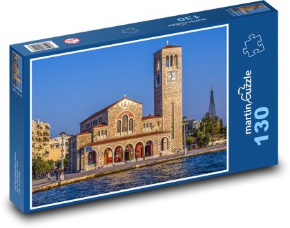 Řecko - Volos  - Puzzle 130 dílků, rozměr 28,7x20 cm