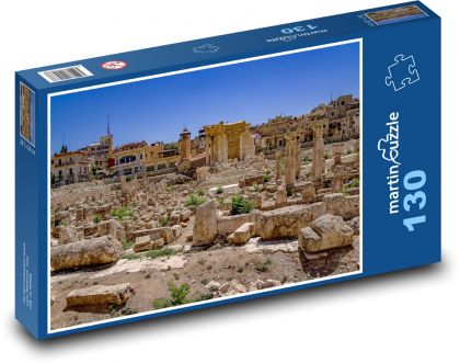 Ancient city - Puzzle 130 pieces, size 28.7x20 cm 