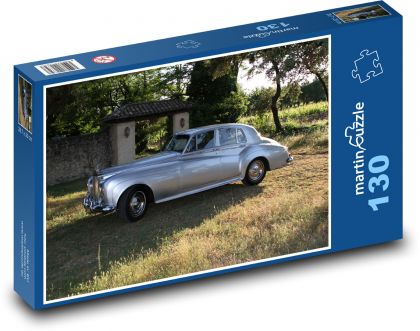 Auto - Rolls Royce - Puzzle 130 dílků, rozměr 28,7x20 cm