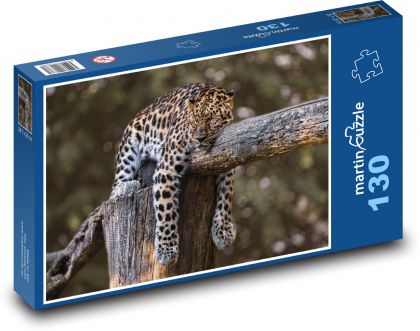 Zviera - šelma, Jaguár - Puzzle 130 dielikov, rozmer 28,7x20 cm 