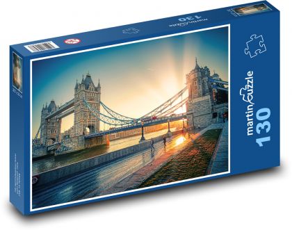 Tower Bridge - Puzzle 130 pieces, size 28.7x20 cm 