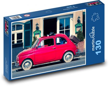 Rotes kleines Auto - Puzzle - 130 Teile