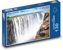 Waterfalls Puzzle 130 pieces - 28.7 x 20 cm 