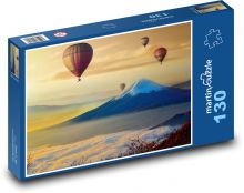 balony w locie Puzzle 130 elementów - 28,7x20 cm