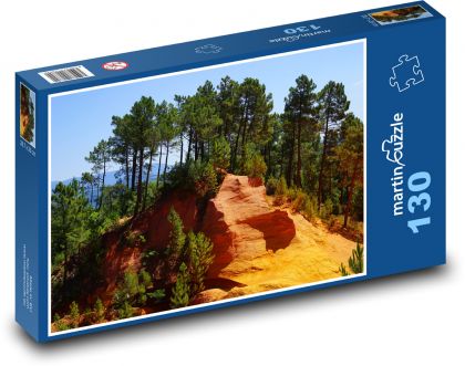 France - Rousilon - Puzzle 130 pieces, size 28.7x20 cm 