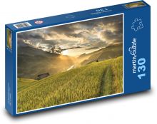 Vietnam - rýžové pole Puzzle 130 - 28,7x20 cm