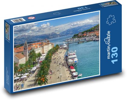 Chorvatsko - Trogir - Puzzle 130 dílků, rozměr 28,7x20 cm