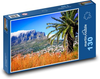 Jihoafrická Republika - Kapské Město - Puzzle 130 dílků, rozměr 28,7x20 cm
