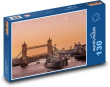 Anglia - Londyn Puzzle 130 elementów - 28,7x20 cm