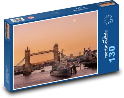 England - London - Puzzle 130 pieces, size 28.7x20 cm 
