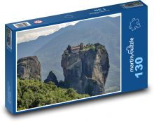 Řecko - Meteora Puzzle 130 dílků - 28,7 x 20 cm