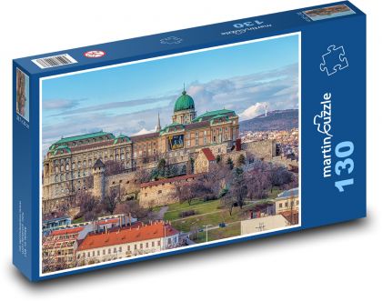 Buda Castle Budapest - Hungary - Puzzle 130 pieces, size 28.7x20 cm 
