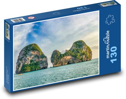 Thajsko - ostrov - Puzzle 130 dílků, rozměr 28,7x20 cm