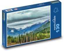 Norská přírodní krajina Puzzle 130 - 28,7x20 cm