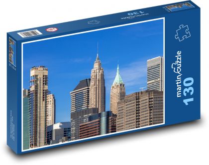USA - New York - Puzzle 130 pieces, size 28.7x20 cm 