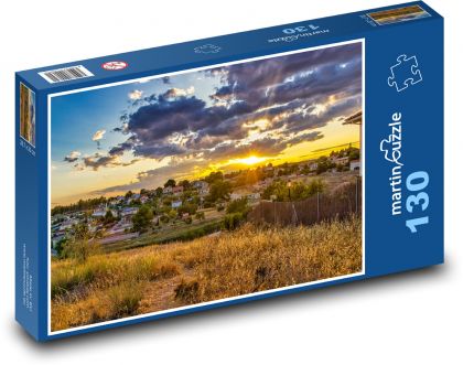 Spanien - Sonnenuntergang - Puzzle - 130 Teile