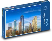 Wieżowce w USA Puzzle 130 elementów - 28,7x20 cm