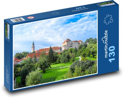 Česká Republika - Český Krumlov - Puzzle 130 dílků, rozměr 28,7x20 cm