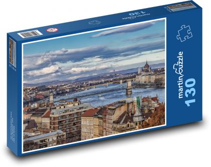 Budapešť - Maďarsko - Puzzle 130 dielikov, rozmer 28,7x20 cm 