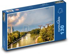 Singapur - Park Puzzle 130 Teile - 28,7x20 cm