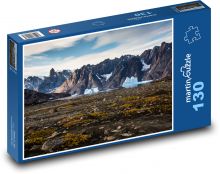 Grónske ľadovcové pobrežie Puzzle 130 dielikov - 28,7 x 20 cm
