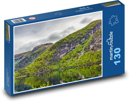 Skandinávie, příroda - Puzzle 130 dílků, rozměr 28,7x20 cm