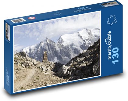 Berge, Steine - Puzzle - 130 Teile