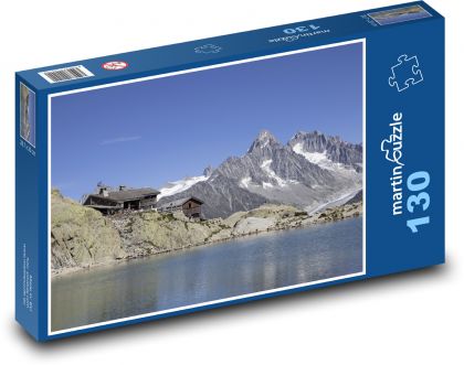 Chalet am Bergsee - Puzzle - 130 Teile