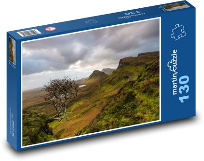 Szkocja - Wyspa Skye - Puzzle 130 elementów, rozmiar 28,7x20 cm