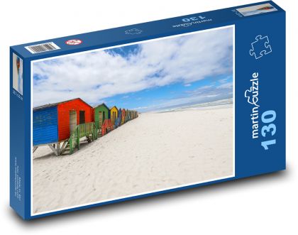Jihoafrická Republika - pláž - Puzzle 130 dílků, rozměr 28,7x20 cm