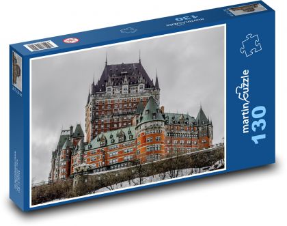 Kanada - Quebec - Puzzle 130 dílků, rozměr 28,7x20 cm