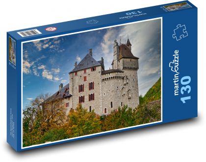 Historický hrad v Evropě - puzzle 130 dílků