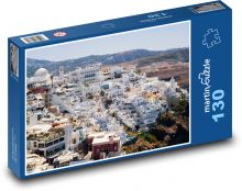 Letni sen nad morzem - Santorini Puzzle 130 elementów - 28,7x20 cm