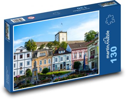 Österreich, Weitra - Platz - Puzzle - 130 Teile
