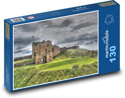 Skotsko - hrad - Puzzle 130 dílků, rozměr 28,7x20 cm