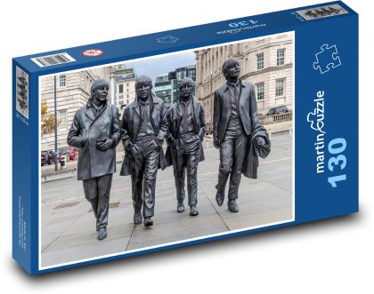 Liverpool - The Beatles - Puzzle 130 dílků, rozměr 28,7x20 cm
