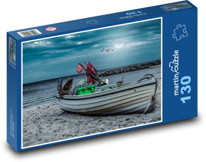 Fishing vessels - Puzzle 130 pieces, size 28.7x20 cm 