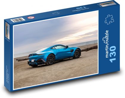 Auto - Aston Martin - Puzzle 130 dílků, rozměr 28,7x20 cm