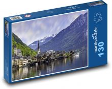 Rakousko - Hallstatt Puzzle 130 dílků - 28,7 x 20 cm