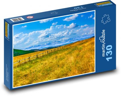 Príroda, hory - Puzzle 130 dielikov, rozmer 28,7x20 cm 