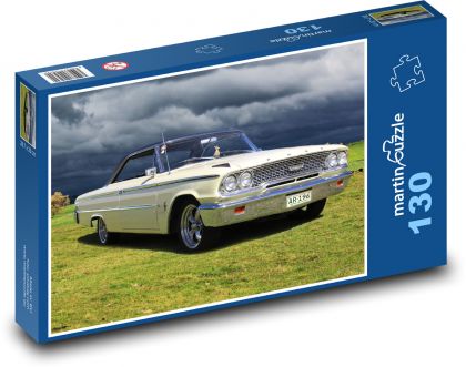 Car - Ford Galaxie - Puzzle 130 pieces, size 28.7x20 cm 