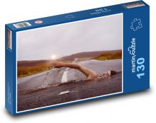 Droga, pływak Puzzle 130 elementów - 28,7x20 cm